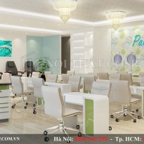Thiết kế nội thất tiệm nail Paradise - TP.HCM